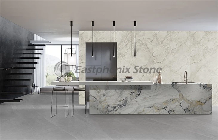 Luxury ocean texture stone slab