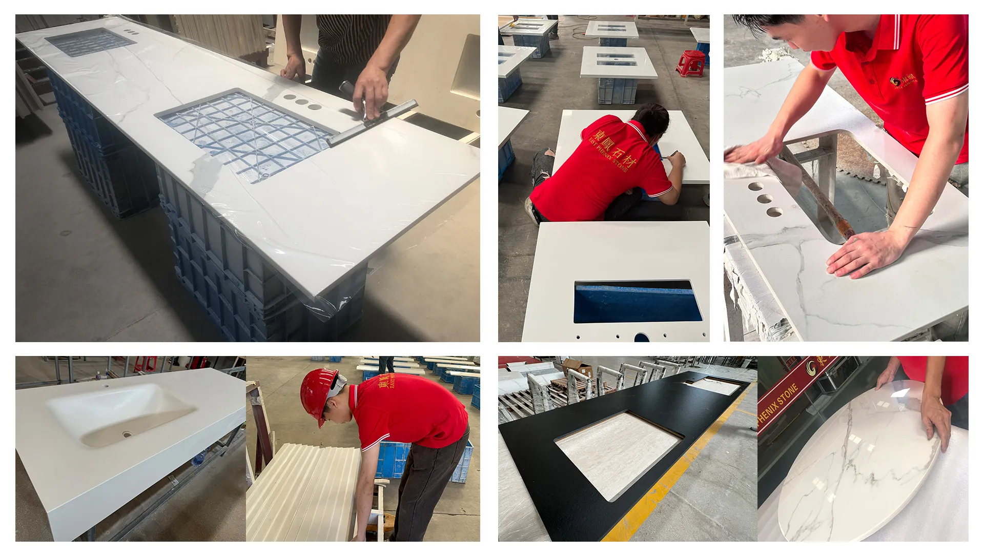 Sintered stone table