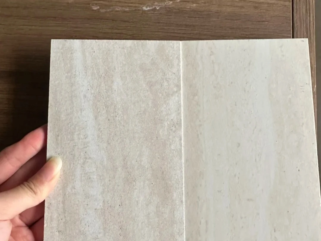 Digital Matte Glazed Beige Travertine Surface Digital Matte Glazed Beige Travertine Surface